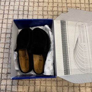 Birkenstock Black Naples clogs